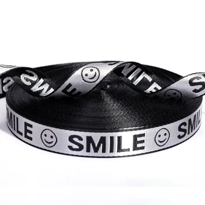 Ruban tissé jacquard